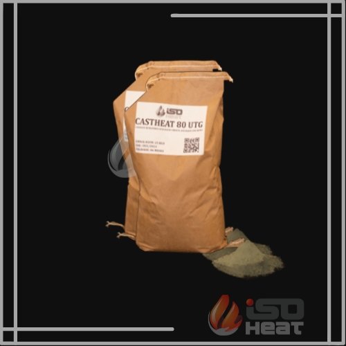 concreto refratário cast heat para revestimento e reparo em altas temperaturas