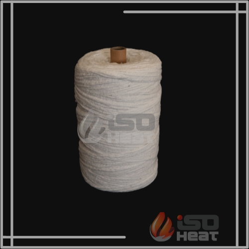 fio de fibra cerâmica para isolamento térmico resistente a altas temperaturas
