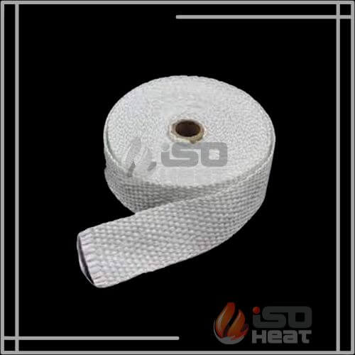 fita de fibra cerâmica para isolamento térmico resistente a altas temperaturas