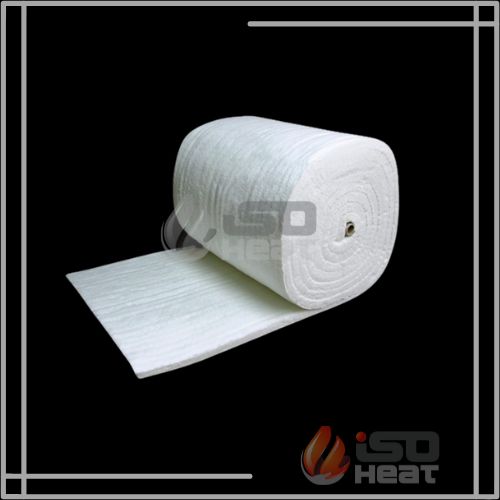 manta de fibra cerâmica para isolamento térmico resistente a altas temperaturas industriais