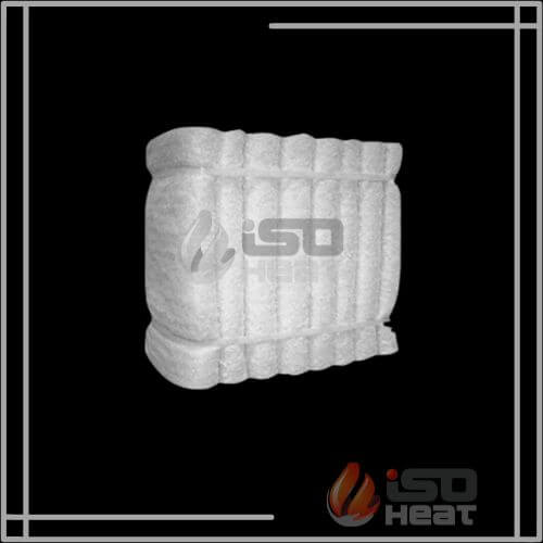 módulo de fibra cerâmica ancorado para isolamento térmico de fornos industriais alta temperatura
