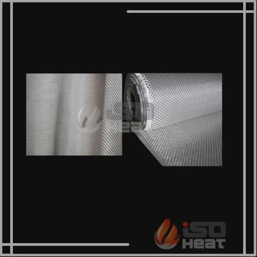 tecido de fibra de vidro para isolamento térmico e proteção industrial em altas temperaturas